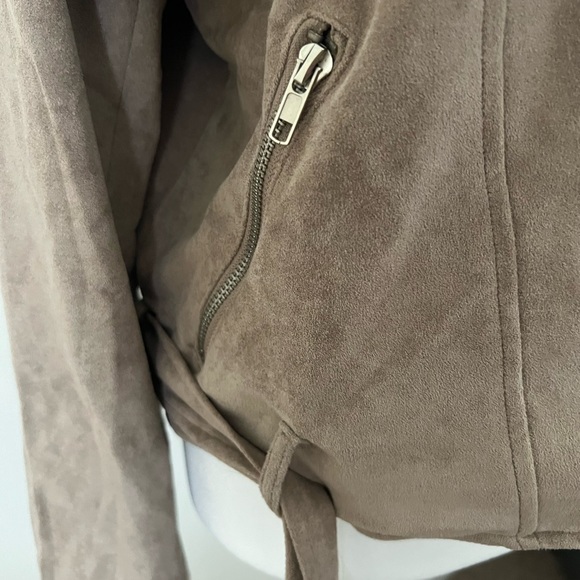 MOON RIVER by Anthropologie | Tan Suede Fringe Cowgirl Jacket - Picture 6 of 14